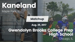 Matchup: Kaneland  vs. Gwendolyn Brooks College Prep High  School 2017