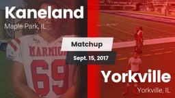 Matchup: Kaneland  vs. Yorkville  2017