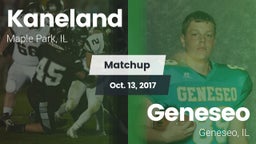 Matchup: Kaneland  vs. Geneseo  2017