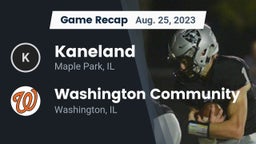 Recap: Kaneland  vs. Washington Community  2023