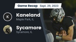 Recap: Kaneland  vs. Sycamore  2023