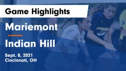 Mariemont  vs Indian Hill Game Highlights - Sept. 8, 2021