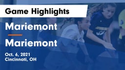 Mariemont  vs Mariemont  Game Highlights - Oct. 6, 2021