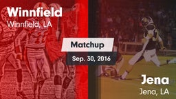 Matchup: Winnfield High vs. Jena  2016
