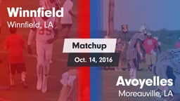 Matchup: Winnfield High vs. Avoyelles  2016