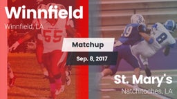 Matchup: Winnfield High vs. St. Mary's  2017