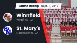 Recap: Winnfield  vs. St. Mary's  2017