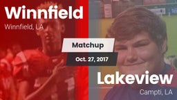 Matchup: Winnfield High vs. Lakeview  2017