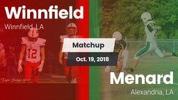 Matchup: Winnfield High vs. Menard  2018
