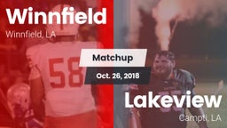 Matchup: Winnfield High vs. Lakeview  2018