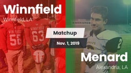 Matchup: Winnfield High vs. Menard  2019