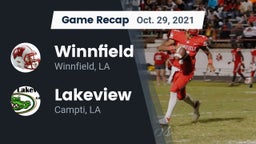 Recap: Winnfield  vs. Lakeview  2021