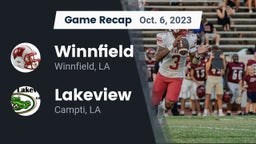 Recap: Winnfield  vs. Lakeview  2023