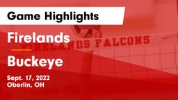 Firelands  vs Buckeye  Game Highlights - Sept. 17, 2022