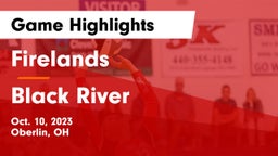 Firelands  vs Black River  Game Highlights - Oct. 10, 2023