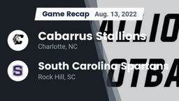 Recap: Cabarrus Stallions  vs. South Carolina Spartans 2022