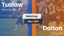 Matchup: Tuslaw  vs. Dalton  2017