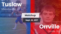 Matchup: Tuslaw  vs. Orrville  2017