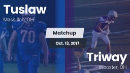 Matchup: Tuslaw  vs. Triway  2017