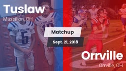 Matchup: Tuslaw  vs. Orrville  2018