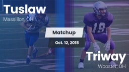 Matchup: Tuslaw  vs. Triway  2018