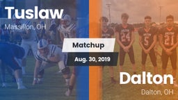 Matchup: Tuslaw  vs. Dalton  2019