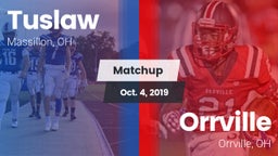 Matchup: Tuslaw  vs. Orrville  2019