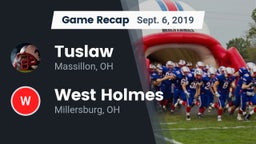 Recap: Tuslaw  vs. West Holmes  2019