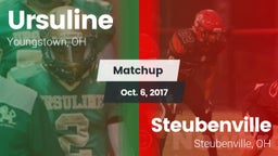 Matchup: Ursuline  vs. Steubenville  2017