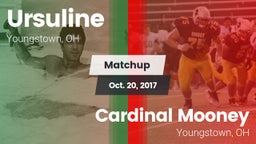 Matchup: Ursuline  vs. Cardinal Mooney  2017
