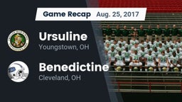 Recap: Ursuline  vs. Benedictine  2017