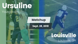 Matchup: Ursuline  vs. Louisville  2018