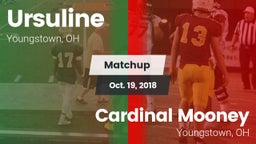 Matchup: Ursuline  vs. Cardinal Mooney  2018