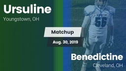 Matchup: Ursuline  vs. Benedictine  2019