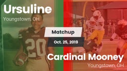 Matchup: Ursuline  vs. Cardinal Mooney  2019