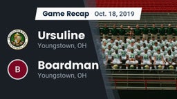 Recap: Ursuline  vs. Boardman  2019