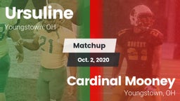Matchup: Ursuline  vs. Cardinal Mooney  2020