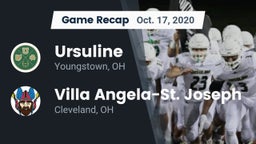 Recap: Ursuline  vs. Villa Angela-St. Joseph  2020