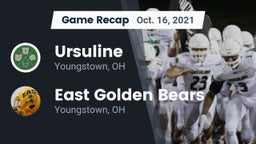 Recap: Ursuline  vs. East  Golden Bears 2021