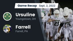 Recap: Ursuline  vs. Farrell  2022