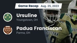 Recap: Ursuline  vs. Padua Franciscan  2023