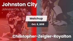 Matchup: Johnston City High vs. Christopher-Zeigler-Royalton  2018