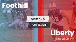 Matchup: Foothill  vs. Liberty  2018