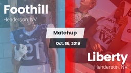 Matchup: Foothill  vs. Liberty  2019
