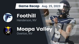 Recap: Foothill  vs. Moapa Valley  2023