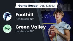 Recap: Foothill  vs. Green Valley  2023