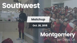 Matchup: Southwest High Schoo vs. Montgomery  2018