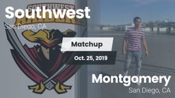 Matchup: Southwest High Schoo vs. Montgomery  2019