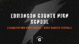 Elizabethtown football highlights Edmonson County High School