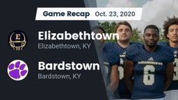 Recap: Elizabethtown  vs. Bardstown  2020